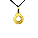 24K Gold Necklace-24K Gold Necklace - QK-34 CM36-QK