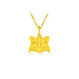 24K Gold Year of the Tiger Pendant-24K Gold Tiger Pendant - CM28002-R
