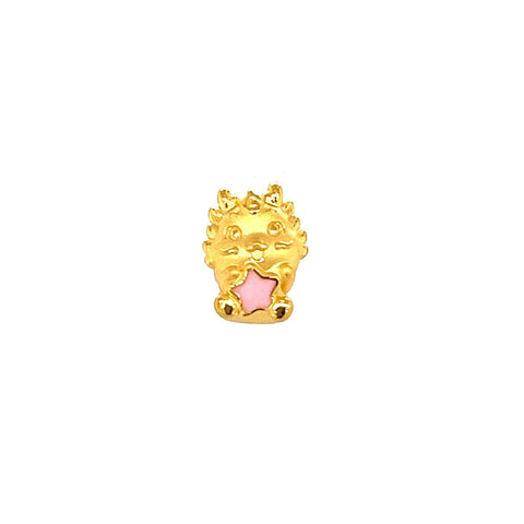 24K Gold Year of the Dragon Pendant - CM33431-R