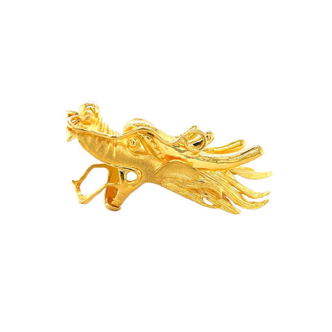 24K Gold Year of the Dragon Ring - 01F03366241
