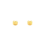 24K Gold Year of the Ox Stud Earrings - 02F10710239