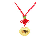 24K Gold Year of the Pig Pendant -