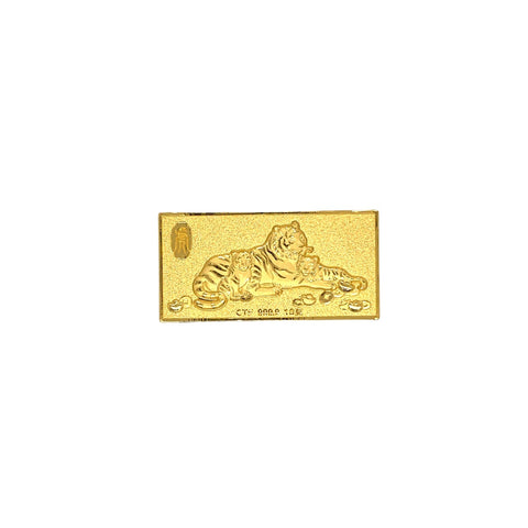 24K Gold Year of the Tiger Gold Plate - 08F10330221