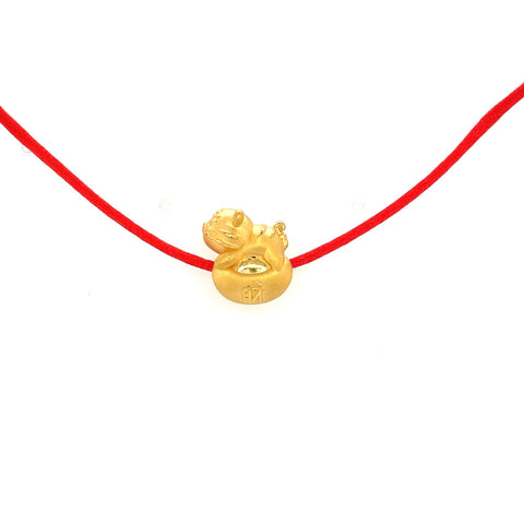24K Gold Year of the Tiger Pendant - CM28216-R