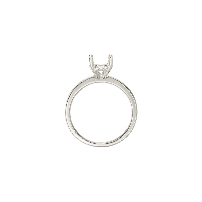 4-Prong Diamond Mounting Ring-4-Prong Diamond Mounting Ring - DMNEL01009