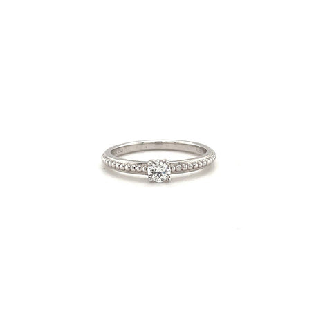 Beaded Diamond Ring-Beaded Diamond Ring