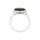 Jade Diamond Ring-Jade Diamond Ring