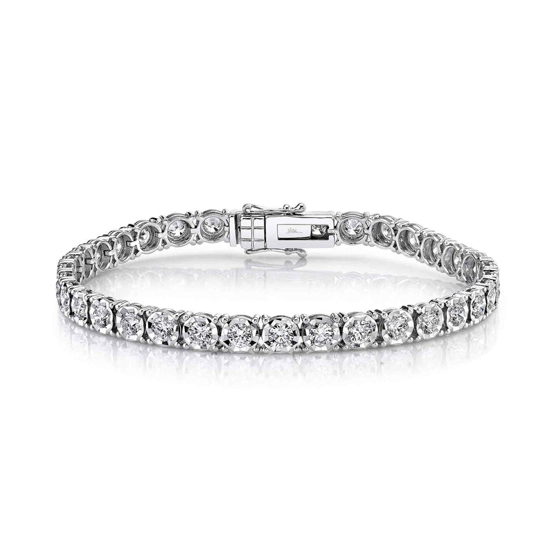 Shy Creation Diamond Tennis Bracelet 4.50 CT-Shy Creation Diamond Tennis Bracelet 4.50 CT