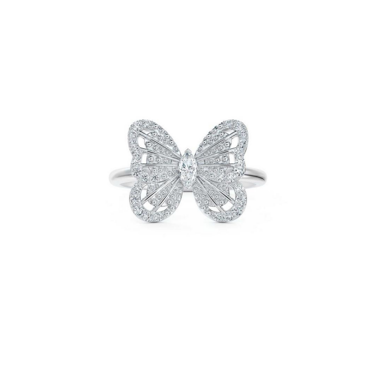 De Beers Portraits of Nature Butterfly Ring