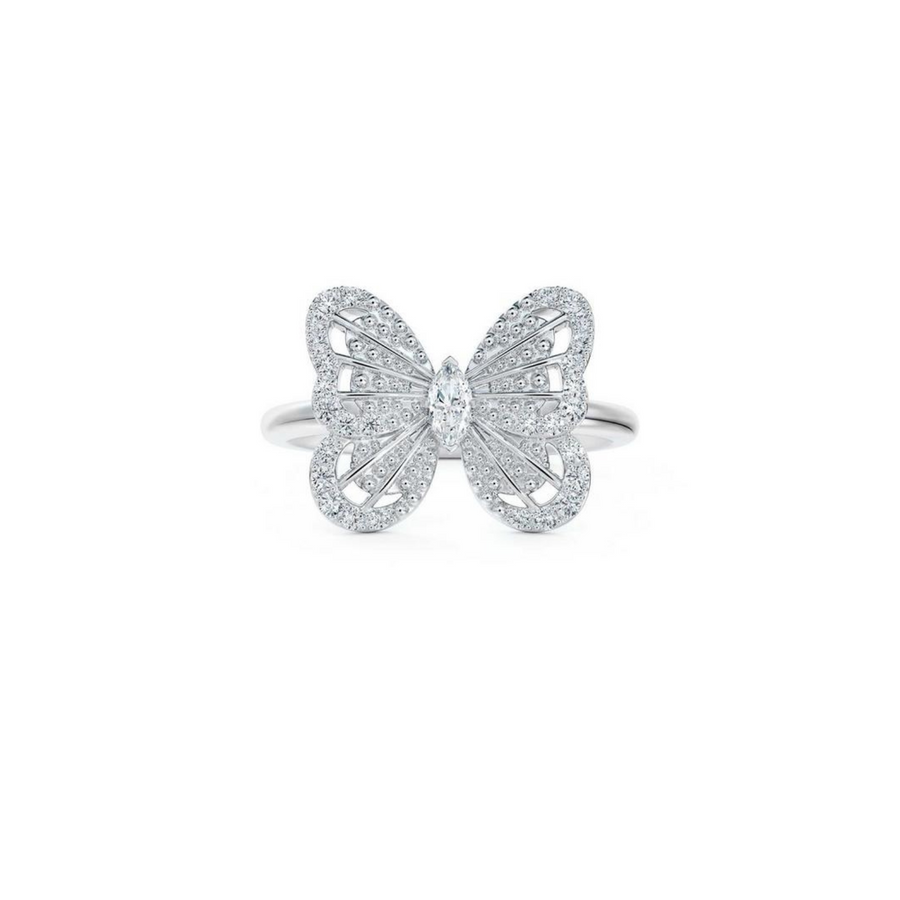 De Beers Portraits of Nature Butterfly Ring