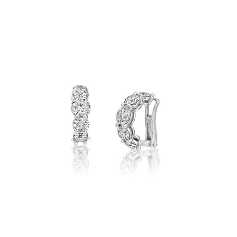 A Link Diamond Earrings-A Link Diamond Earrings - AEG11006BQ-WQJ08