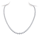 A Link Diamond Necklace-A Link Diamond Necklace - ANK22107JS-WQJ160