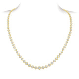 A Link Diamond Necklace-A Link Diamond Necklace - ANK22107JS-YQJ160