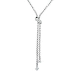 A Link Diamond Necklace-A Link Diamond Necklace -