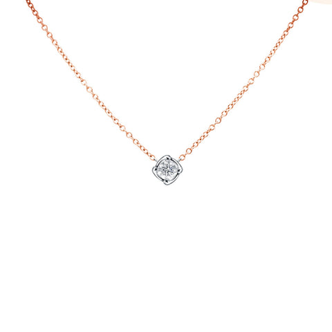 A Link Metropolitan Diamond Necklace - NK2061-RW