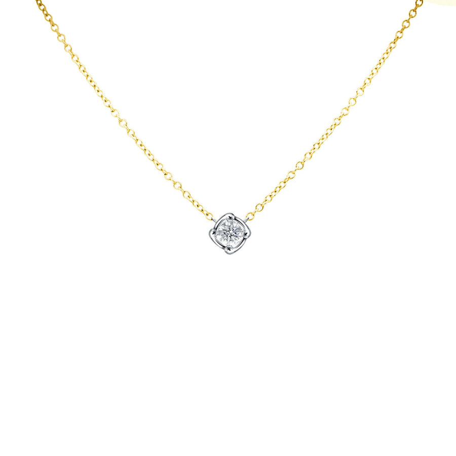 A Link Metropolitan Diamond Necklace - NK2061-YW