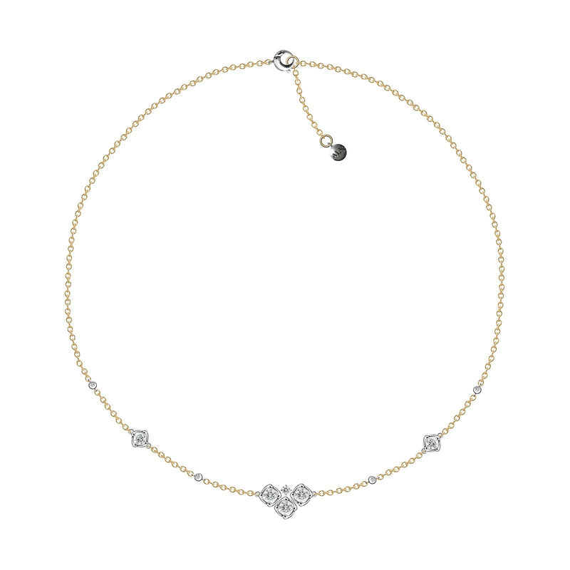 A Link Metropolitan Diamond Necklace-A Link Metropolitan Diamond Necklace -