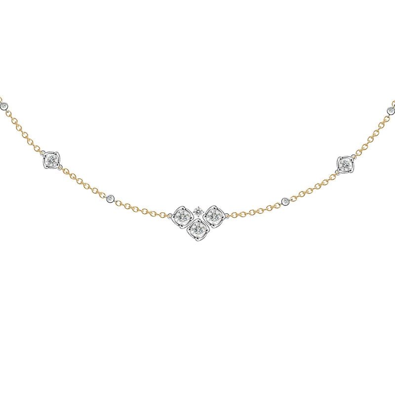 A Link Metropolitan Diamond Necklace-A Link Metropolitan Diamond Necklace -