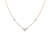 A Link Metropolitan Diamond Necklace - NK2083-RG