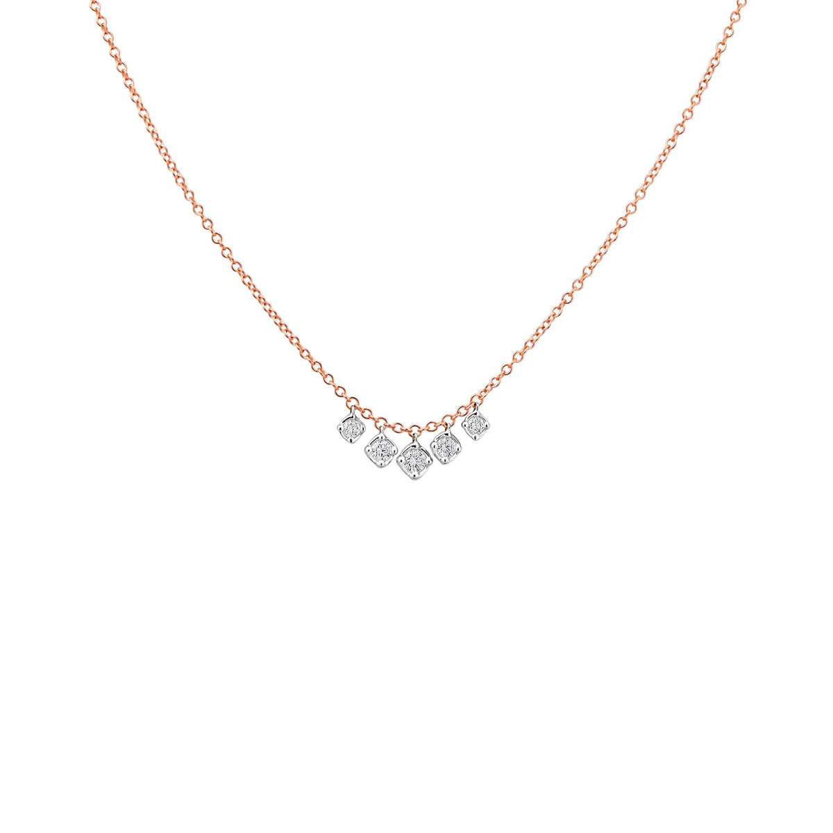 A Link Metropolitan Diamond Necklace - NK2084-R