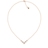 A Link Metropolitan Diamond Necklace - NK2085-RG