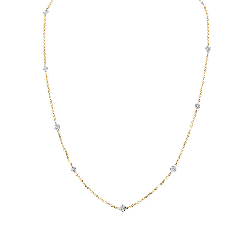 A Link Metropolitan Station Diamond Necklace-A Link Metropolitan Station Diamond Necklace -