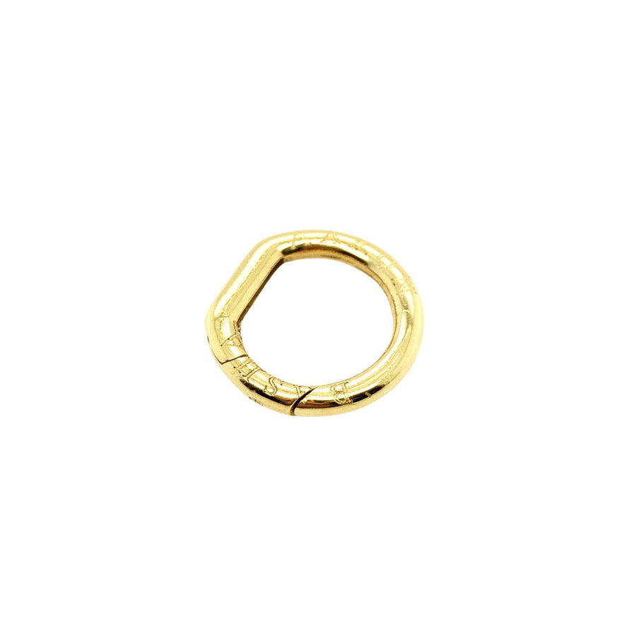 Aaron Basha 18K Yellow Gold Round Clasp -