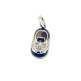 Aaron Basha Baby Shoe Diamond Pendant-Aaron Basha Baby Shoe Diamond Pendant -