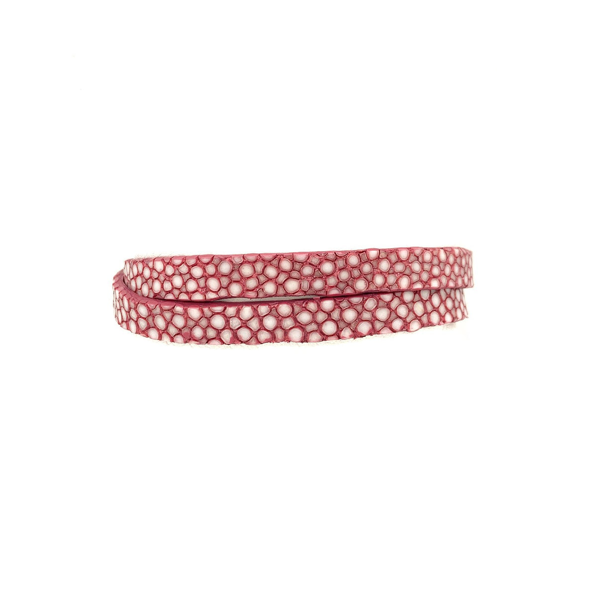 Aaron Basha Fuchsia Stingray Double Strap -