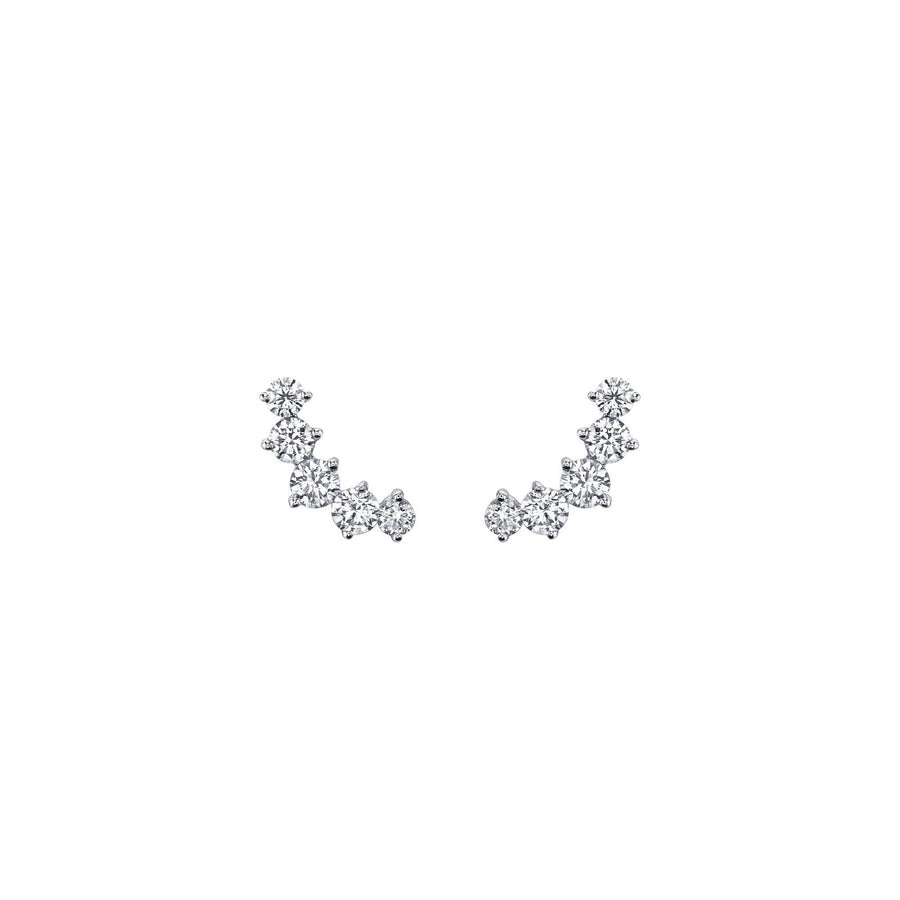 Anita Ko Arc Diamond Studs - AKARC-WG