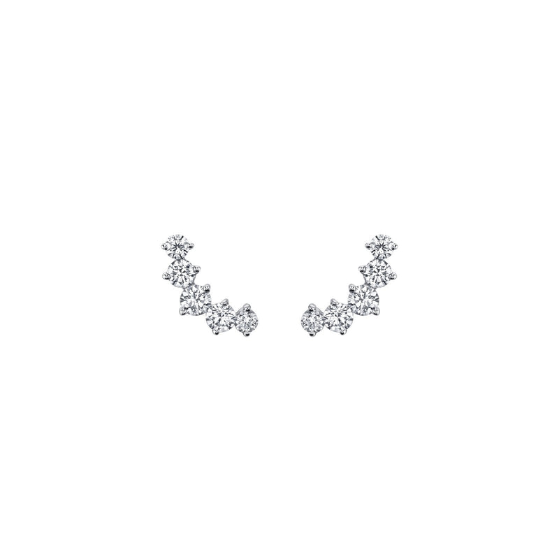 Anita Ko Arc Diamond Studs-Anita Ko Arc Diamond Studs - AKARC-WG