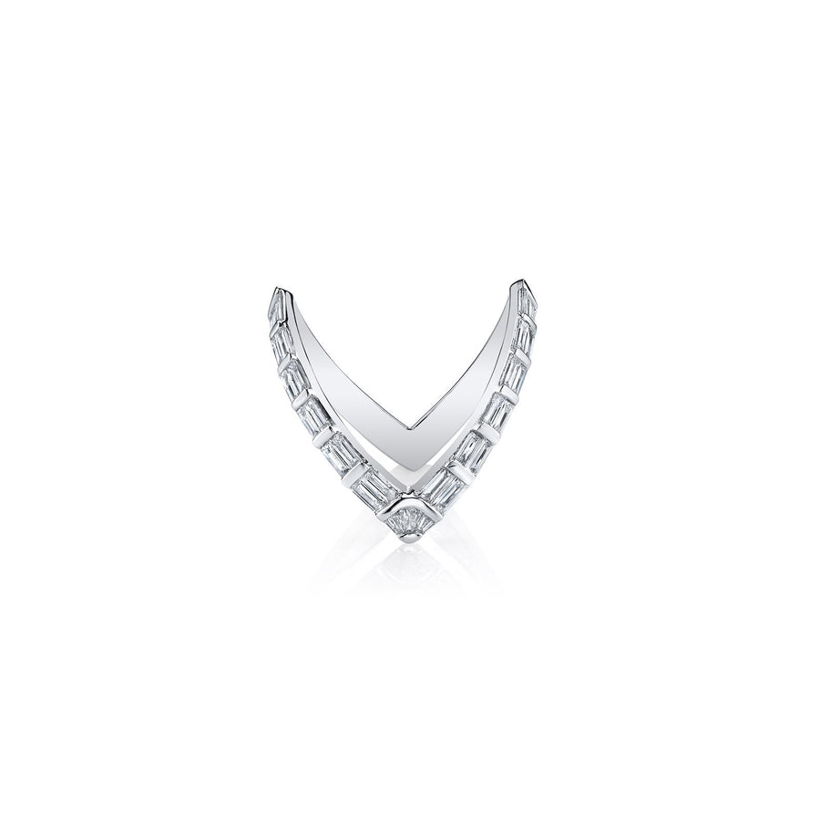 Anita Ko Baguette V Ring -