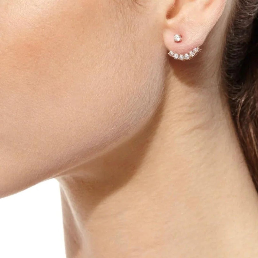 Anita Ko Diamond Ear Jacket - AKJKTSD-WG