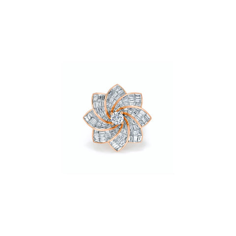 Anita Ko Diamond Starburst Flower Ring-Anita Ko Diamond Starburst Flower Ring - AKSTRFLR-RG