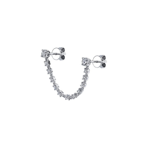 Anita Ko Double Loop Earring-Anita Ko Double Loop Earring -