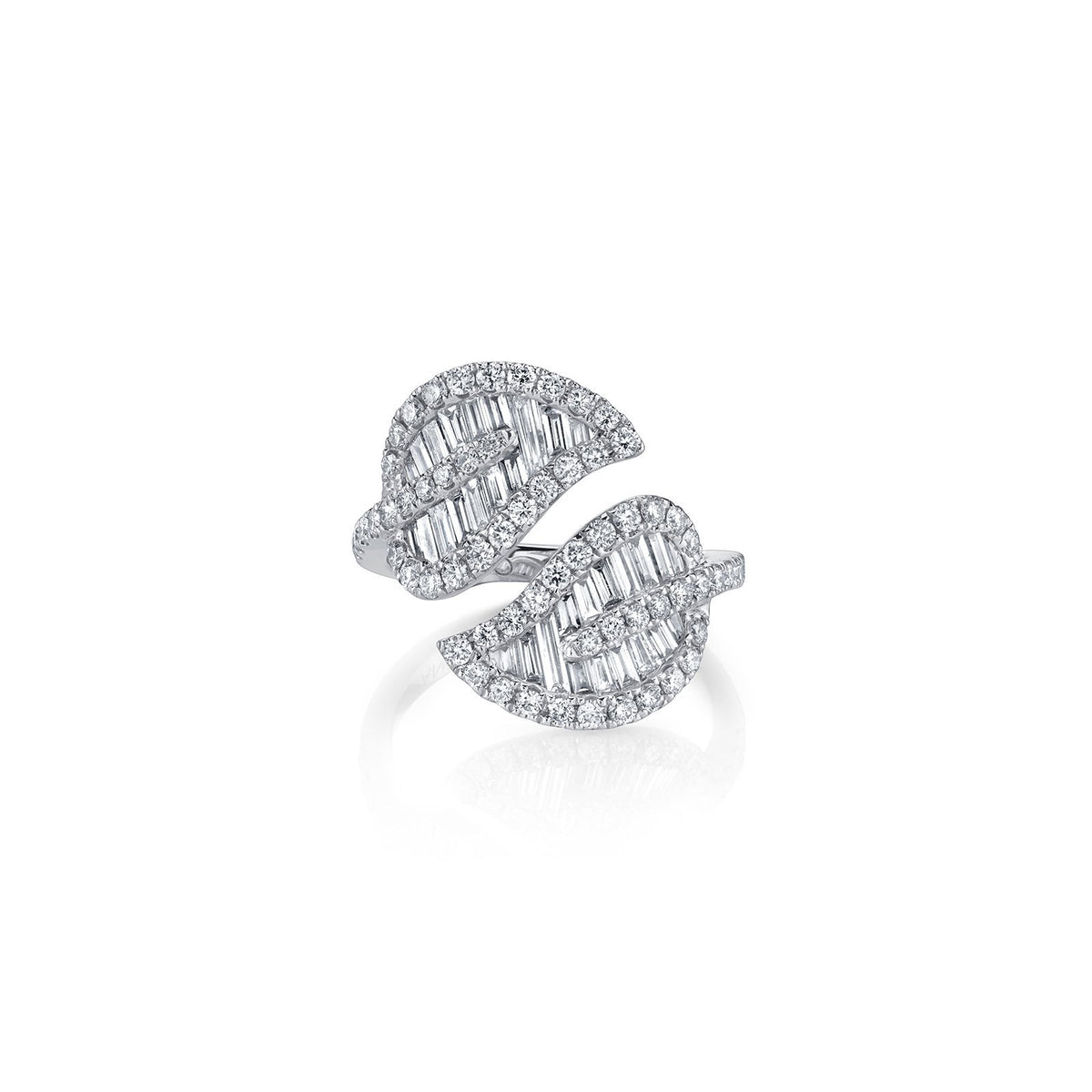 Anita Ko Large Leaf Ring -
