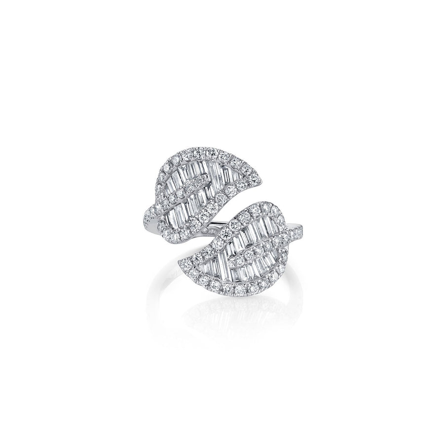 Anita Ko Large Leaf Ring -