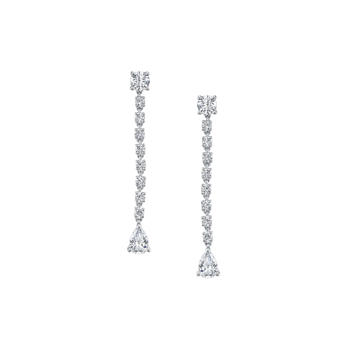 Anita Ko Short Diamond Rope Earrings - AKRPPR-WG