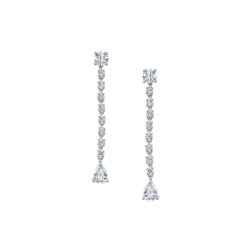Anita Ko Short Diamond Rope Earrings-Anita Ko Short Diamond Rope Earrings - AKRPPR-WG