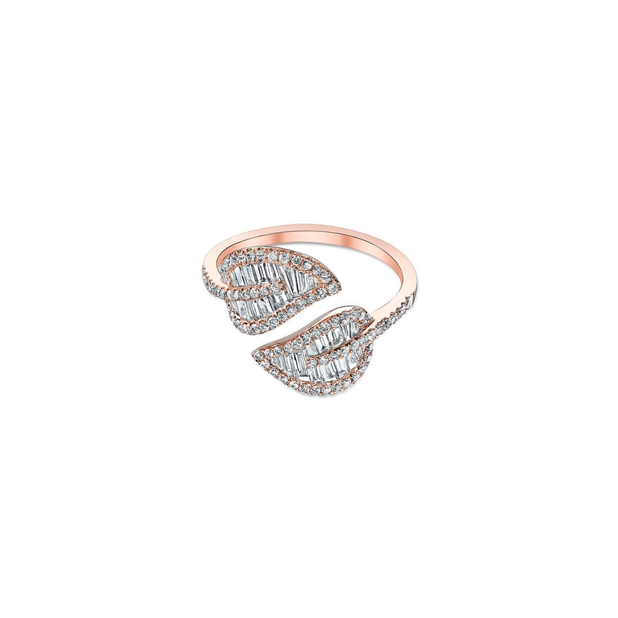 Anita Ko Small Leaf Ring -