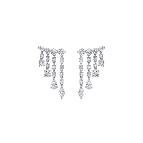 Anita Ko Small Rain Drop Earrings-Anita Ko Small Rain Drop Earrings -