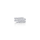 Anita Ko Three Row Baguette Diamond Pinky Coil Ring-Anita Ko Three Row Baguette Diamond Pinky Coil Ring - AKBGCO100-WG