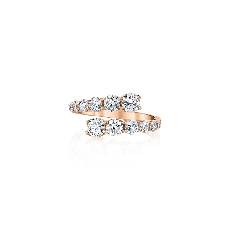 Anita Ko Twist Diamond Ring-Anita Ko Twist Diamond Ring - AKTWR-RG