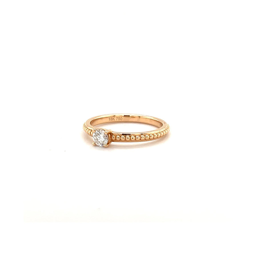 Beaded Diamond Ring - DRDRA09948