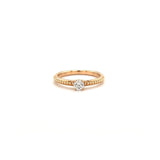 Beaded Diamond Ring-Beaded Diamond Ring - DRDRA09948