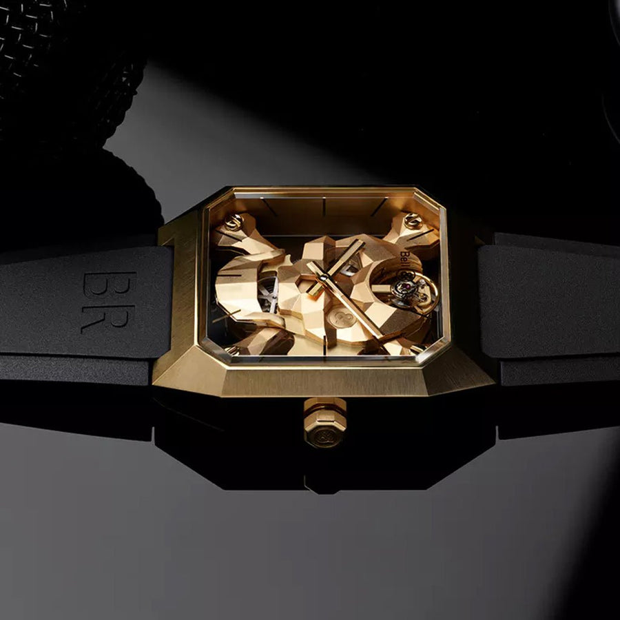 Bell & Ross BR 01 Cyber Skull Bronze - BR01-CSK-BR/SRB