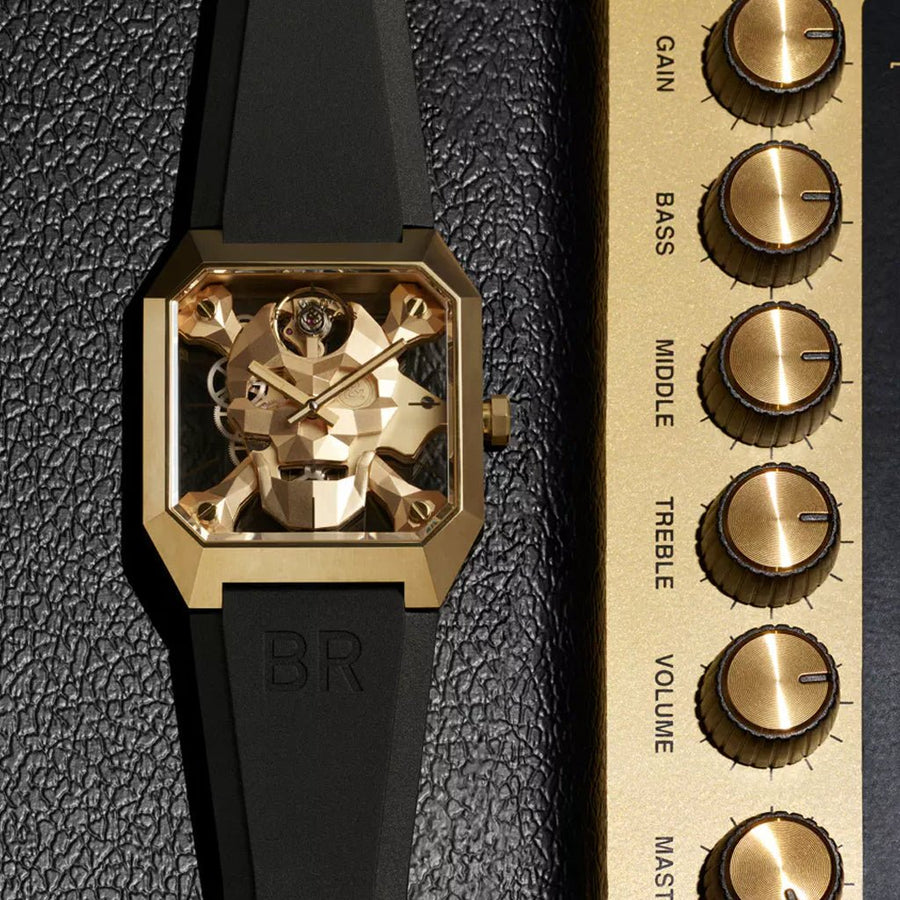Bell & Ross BR 01 Cyber Skull Bronze - BR01-CSK-BR/SRB