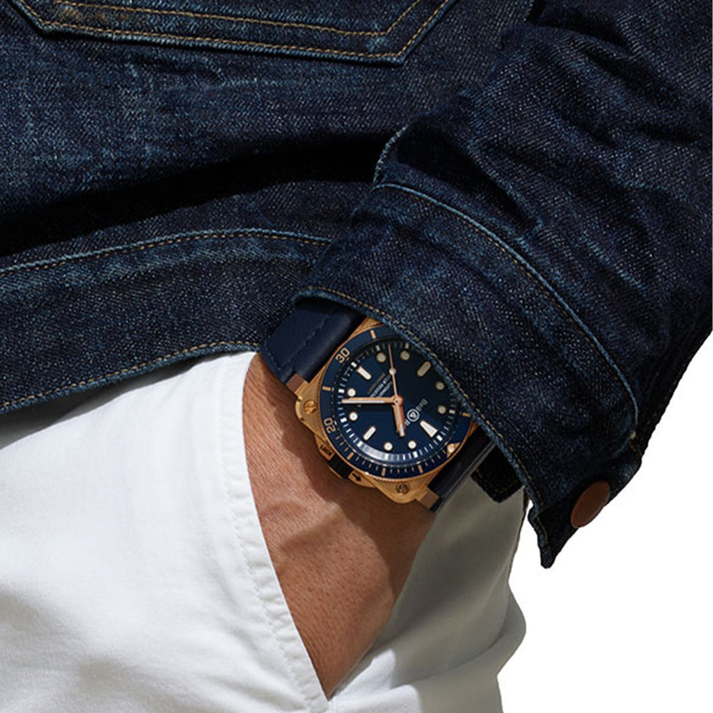 Bell Ross BR 03-92 Diver Blue Bronze BR0392-D-LU-BR/SCA