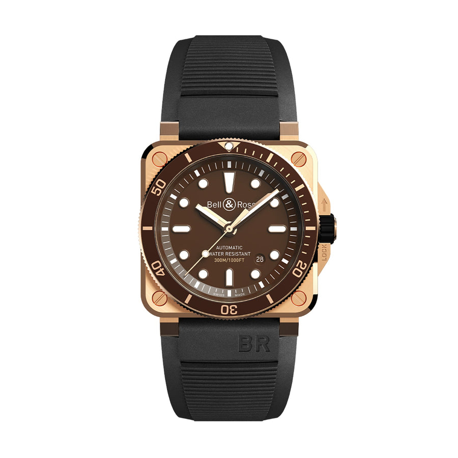 Bell & Ross BR 03-92 Diver Brown Bronze - BR0392-D-BR-BR/SCA
