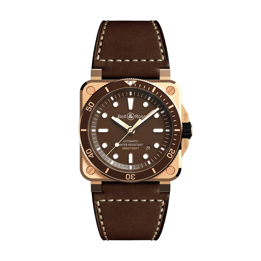 Bell & Ross BR 03-92 Diver Brown Bronze - BR0392-D-BR-BR/SCA